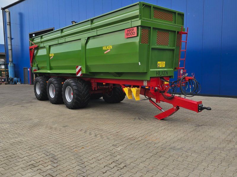 Hilken MKR8600, Hardox-Boden, Reifen 650/55R26,5, Lenkachse, Häckselauf
