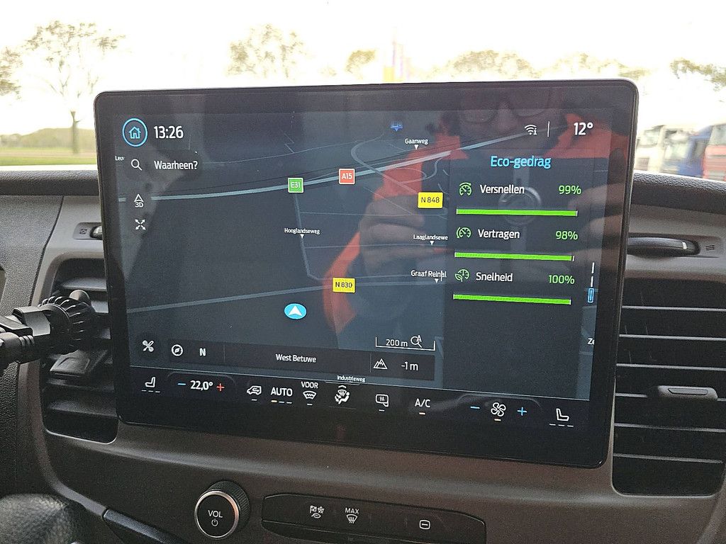 FORD TRANSIT 2.0 bakwagen laadklep !