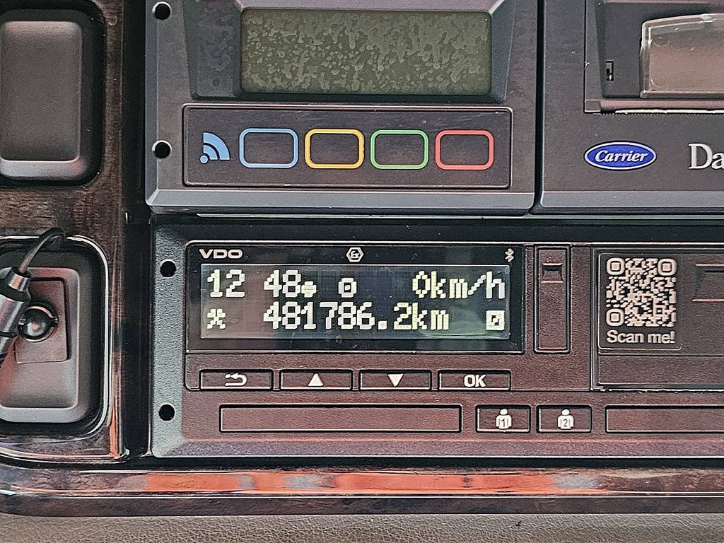 DAF XF 530 fan carrier lift