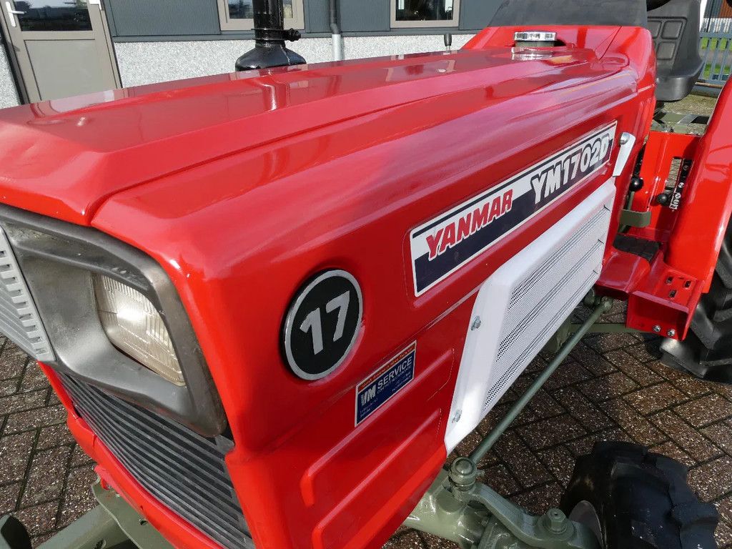 Yanmar YM1702 4wd / 0527 Draaiuren / Miditrekker