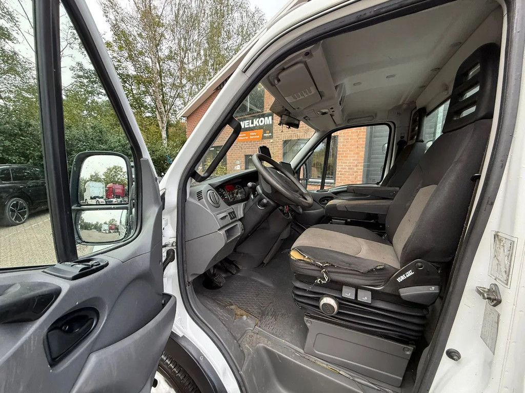 Iveco 50C14 Erdgas/CNG Hiab kran/crane Pritsche