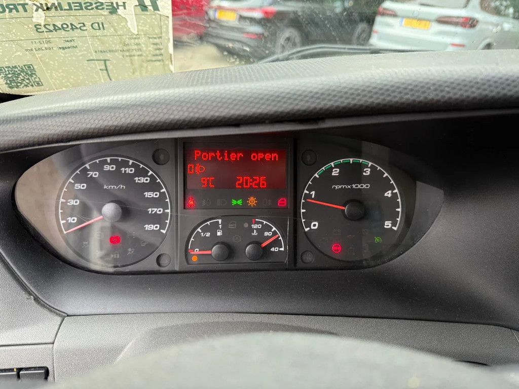 Iveco 50C14 Erdgas/CNG Hiab kran/crane Pritsche