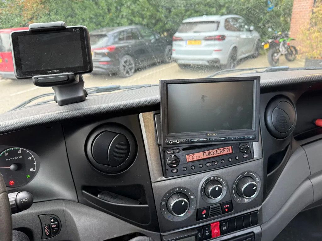 Iveco 50C14 Erdgas/CNG Hiab kran/crane Pritsche