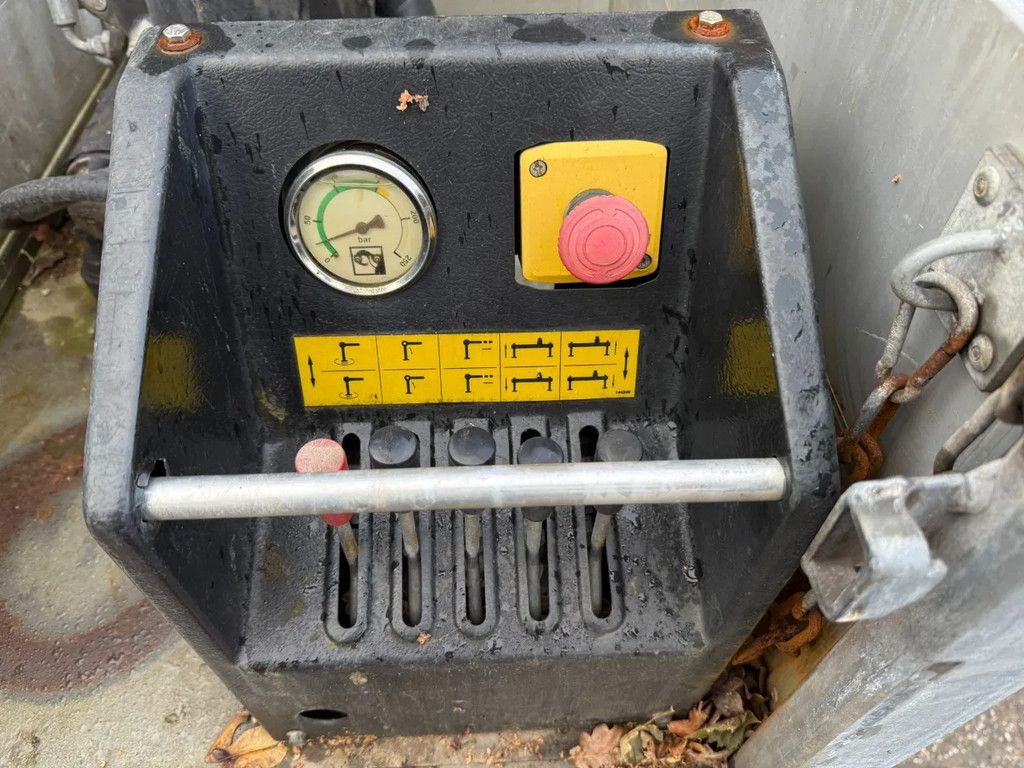 Iveco 50C14 Erdgas/CNG Hiab kran/crane Pritsche