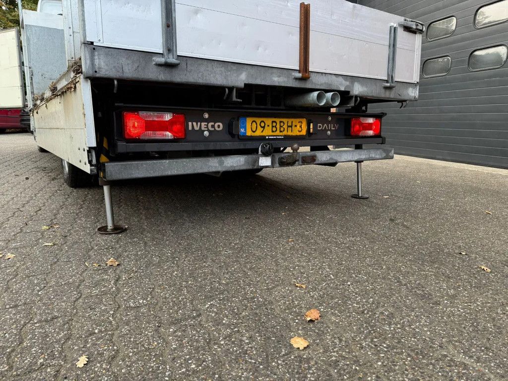 Iveco 50C14 Erdgas/CNG Hiab kran/crane Pritsche