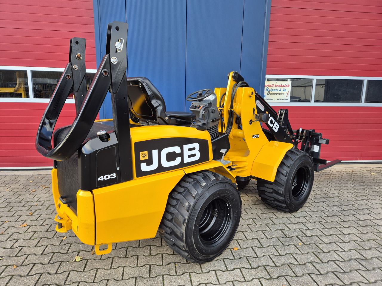 JCB 403 WLS SHOVEL BOUWJAAR 2011 MET 2160 UUR