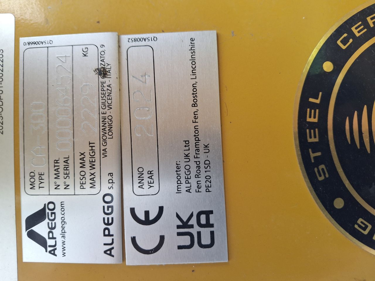 ALPEGO CAYMAN CA-300 TOP-SPRING Cultivator