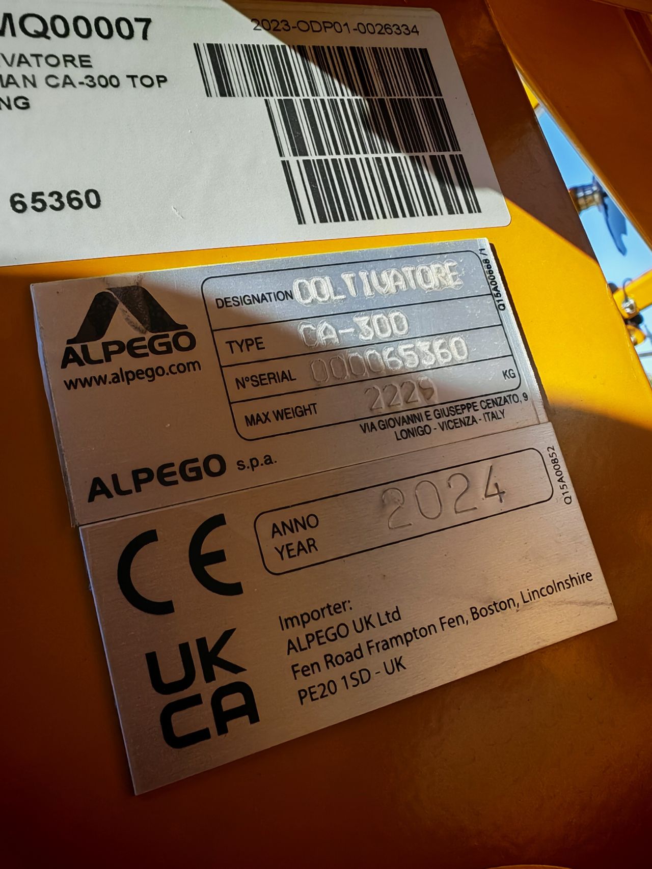 Alpego CAYMAN CA-300 TOP-SPRING Cultivator