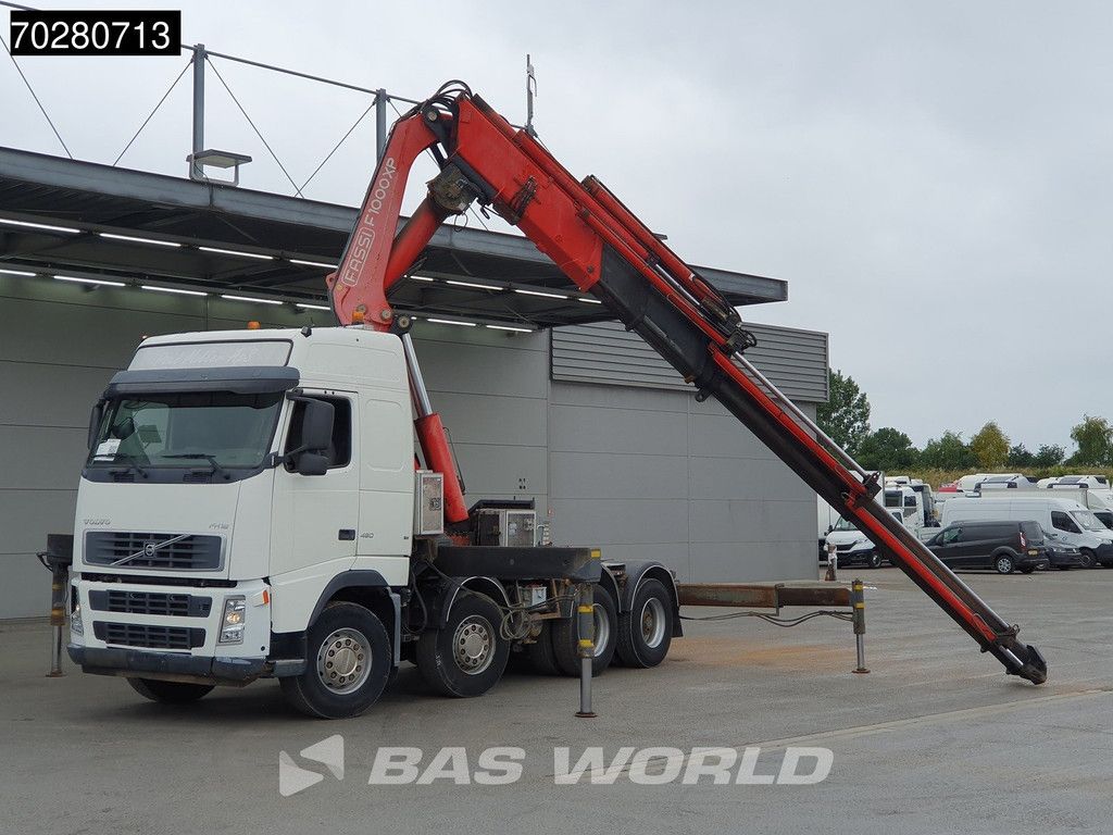 Volvo FH FH 460 8X4 Manual Fassi F900A XP.27 Crane+Winch Big-Axle Lenkachse Kran Euro 3