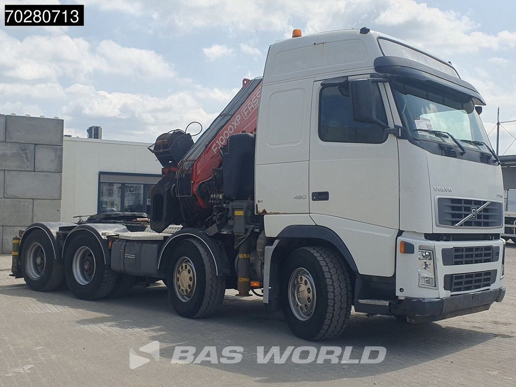 Volvo FH FH 460 8X4 Manual Fassi F900A XP.27 Crane+Winch Big-Axle Lenkachse Kran Euro 3