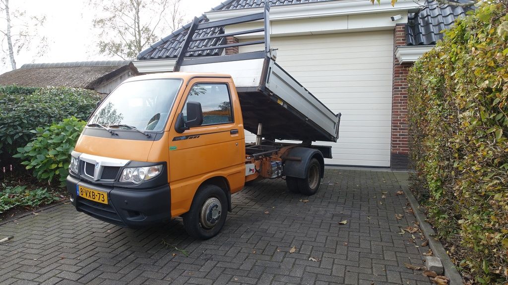 Piaggio Porter maxi kipper Benzine euro5