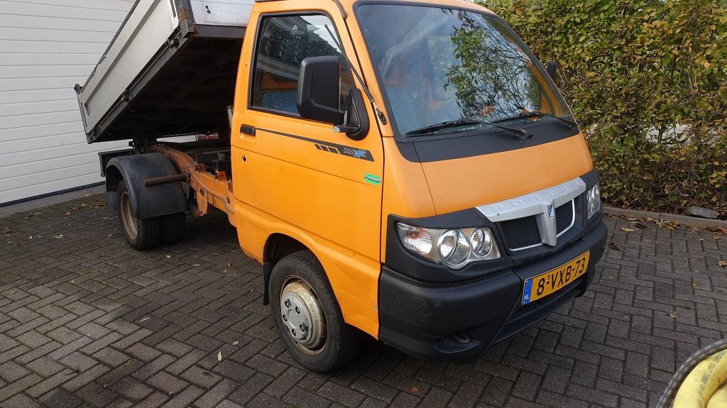 Piaggio Porter maxi kipper Benzine euro5