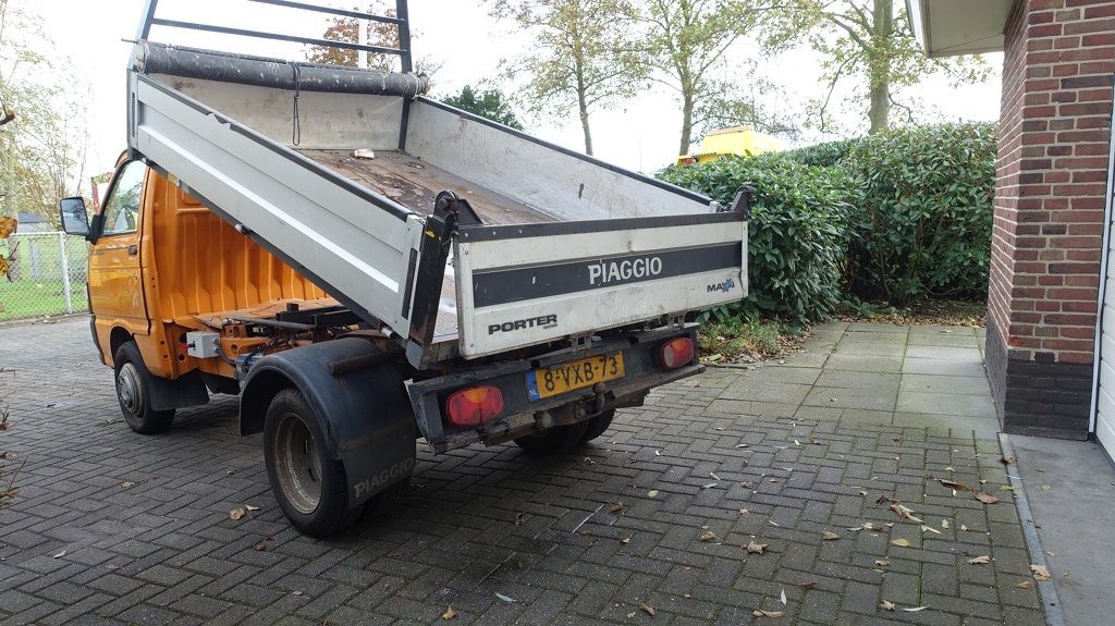Piaggio Porter maxi kipper Benzine euro5