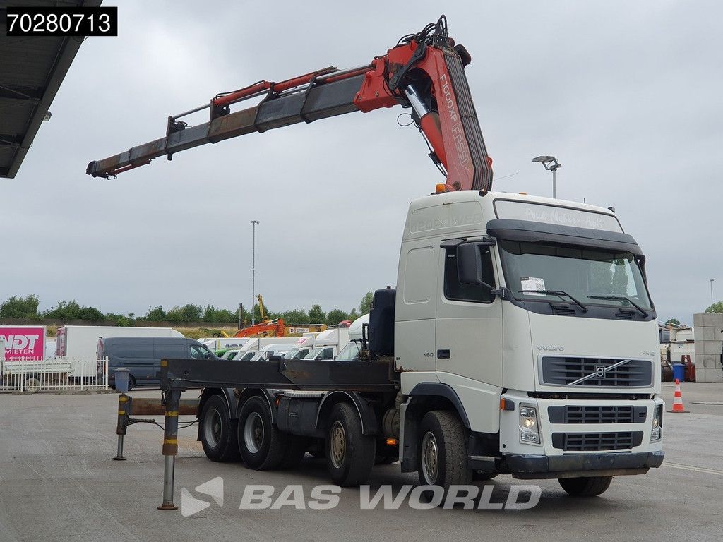 Volvo FH FH 460 8X4 Manual Fassi F900A XP.27 Crane+Winch Big-Axle Lenkachse Kran Euro 3