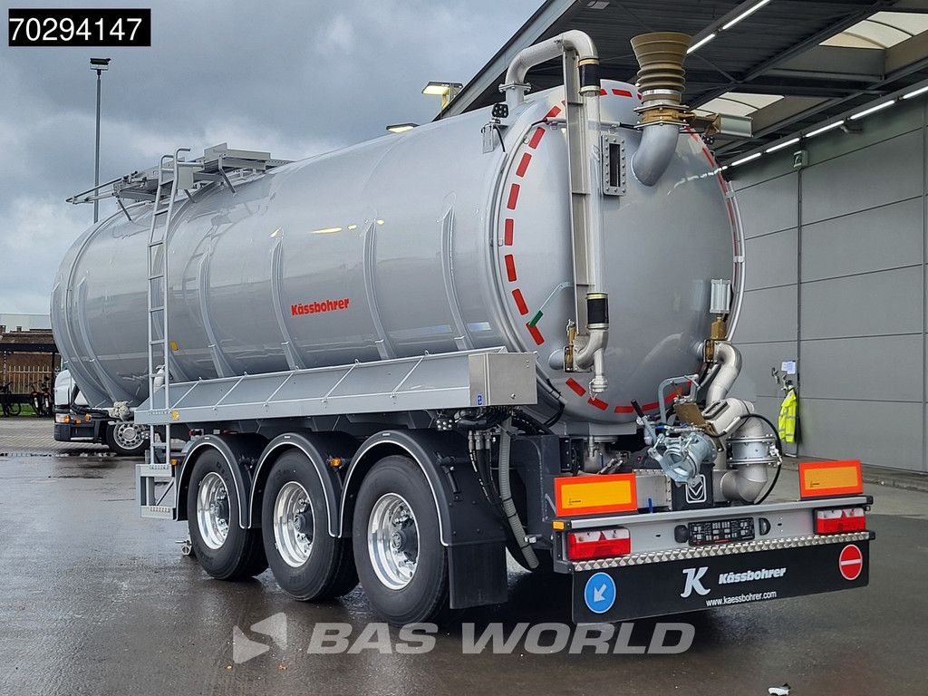 Kässbohrer STB 3 Achsen Gülle Waste Liftachse