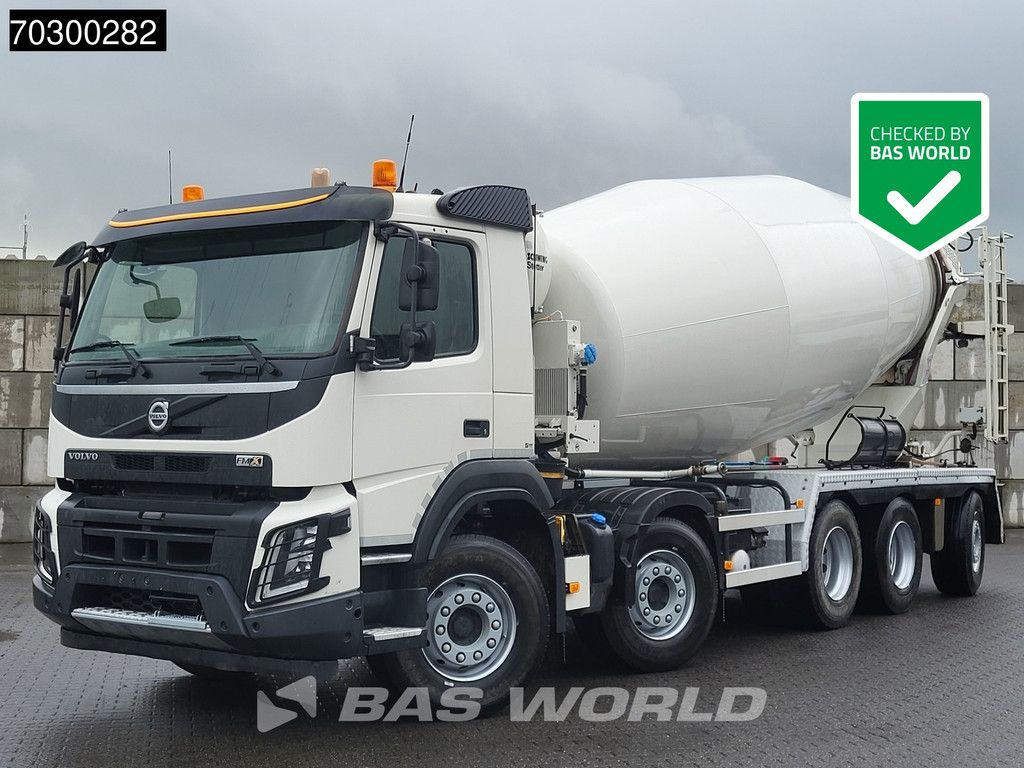 Volvo FMX 460 10X4 NL-Truck 15m3 Stetter AM 15 FHC BL Mixer Lift+Steering-Axle Euro 6