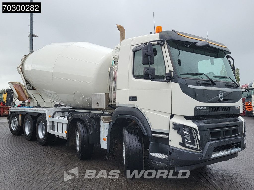 Volvo FMX 460 10X4 NL-Truck 15m3 Stetter AM 15 FHC BL Mixer Lift+Steering-Axle Euro 6