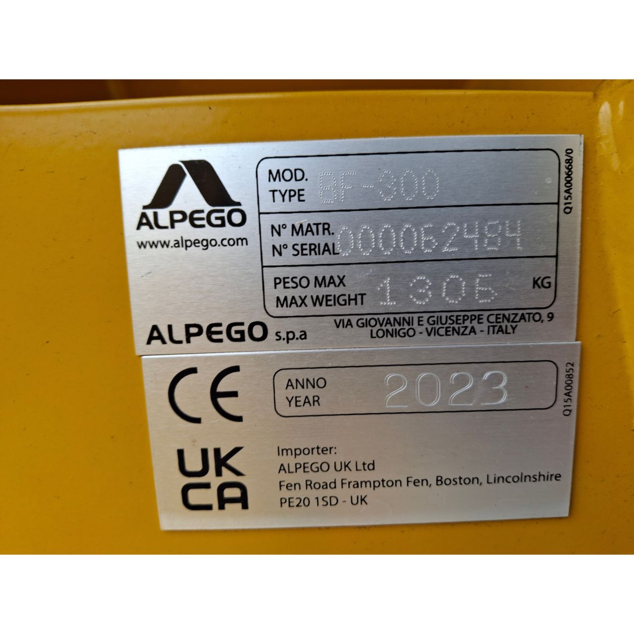 ALPEGO ROTODENT BF-300 ACTIEVE ROTOREG