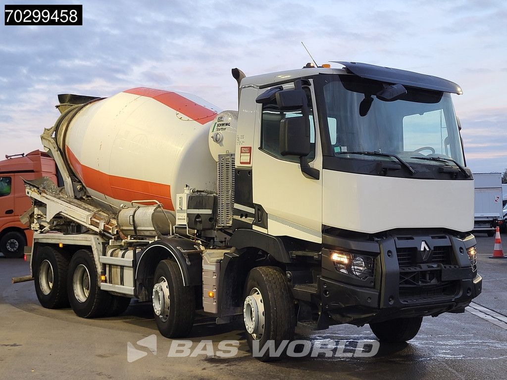 Renault C 430 8X4 8m3 Stetter mixer Steelsuspension Automatic euro 6