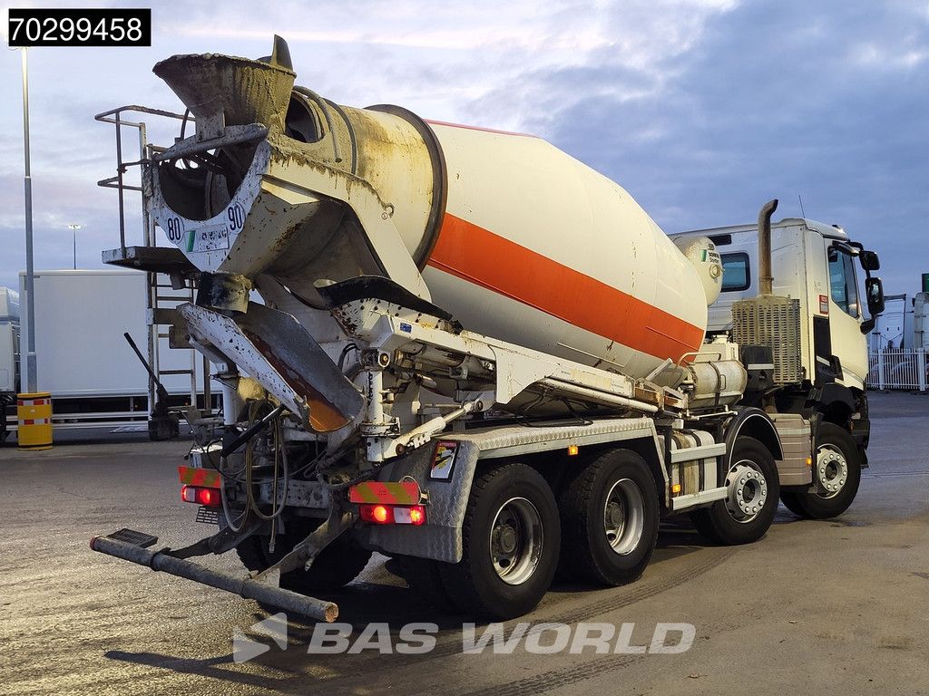 Renault C 430 8X4 8m3 Stetter mixer Steelsuspension Automatic euro 6