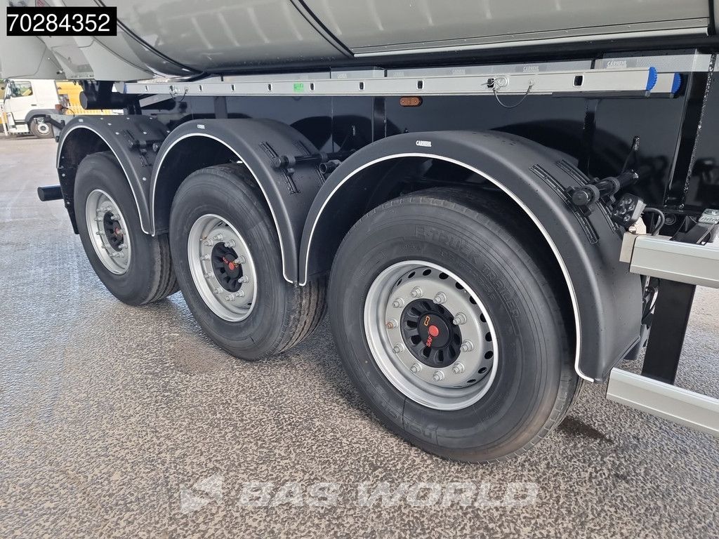 Carnehl CHKS/HH 3 Achsen UNUSED ISO Hardox Asphalt Liftachse 27m3