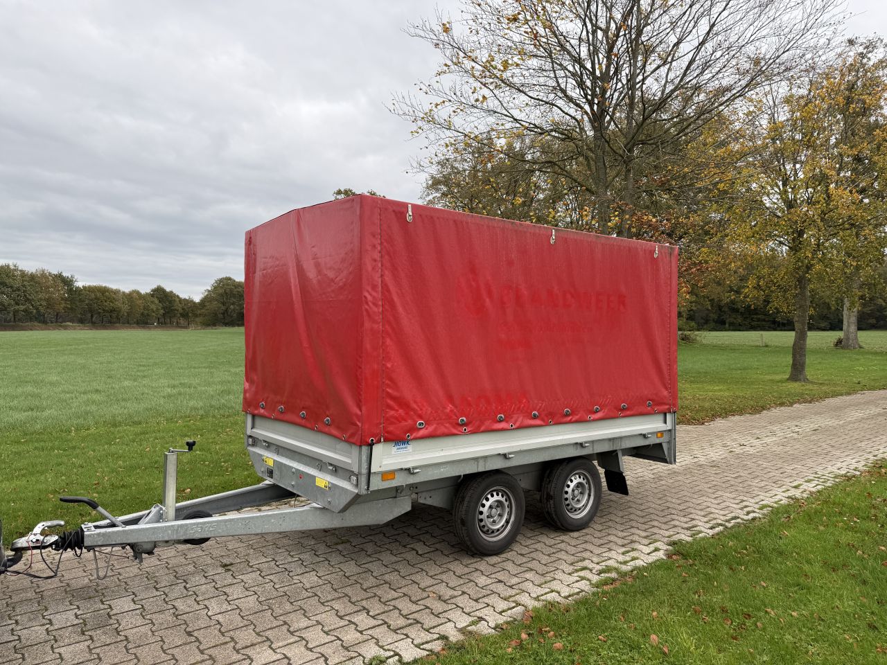 Saris Tandemas Aanhanger met Huif – C2000 – Zo goed als nieuw!