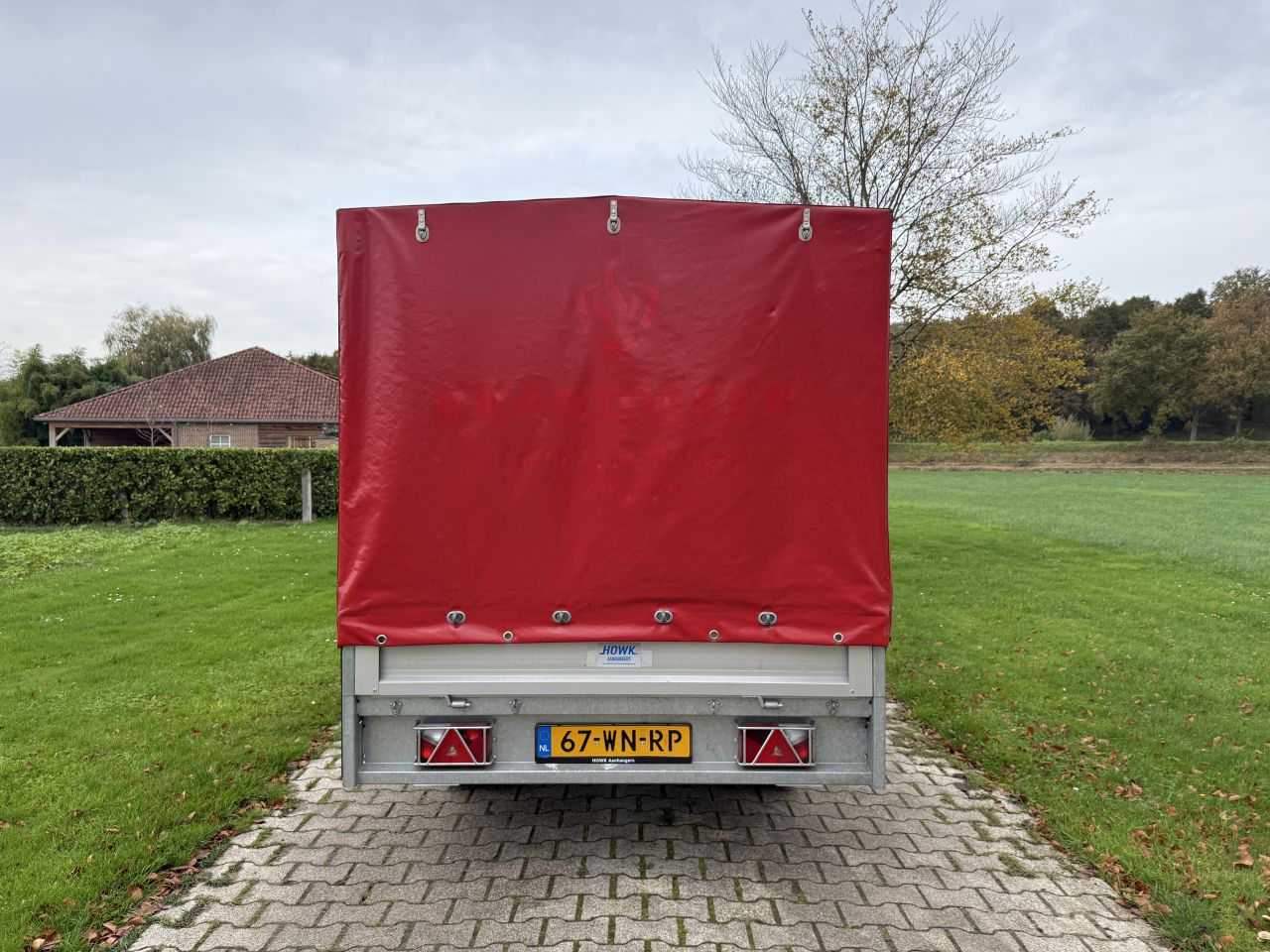 Saris Tandemas Aanhanger met Huif – C2000 – Zo goed als nieuw!