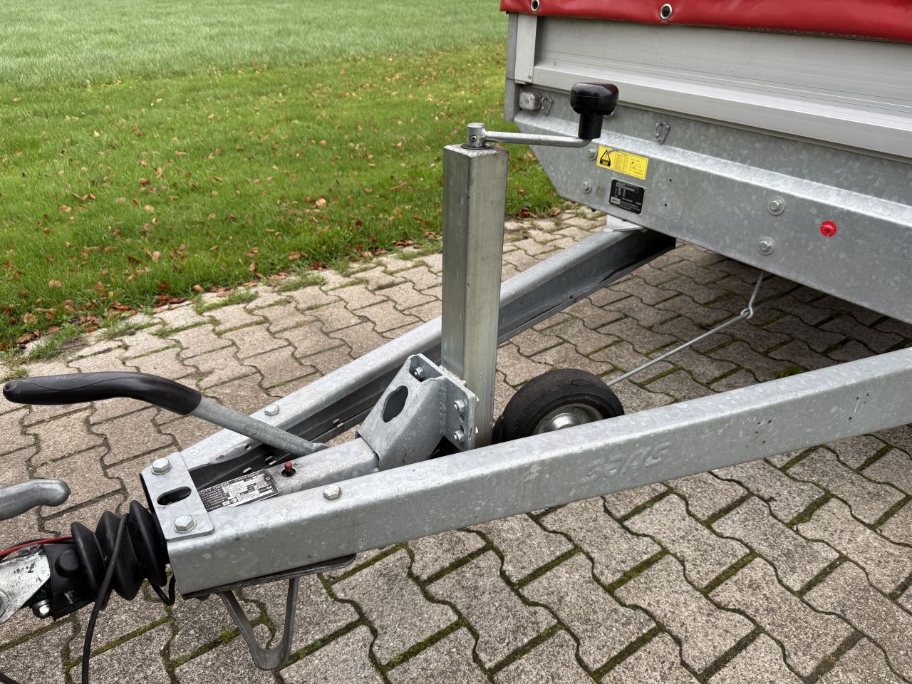 Saris Tandemas Aanhanger met Huif – C2000 – Zo goed als nieuw!