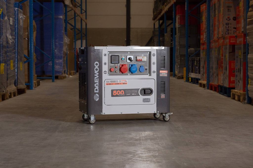 4x Generator Daewoo DDAE10500DSE-3G Diesel 8,1kVA Neu