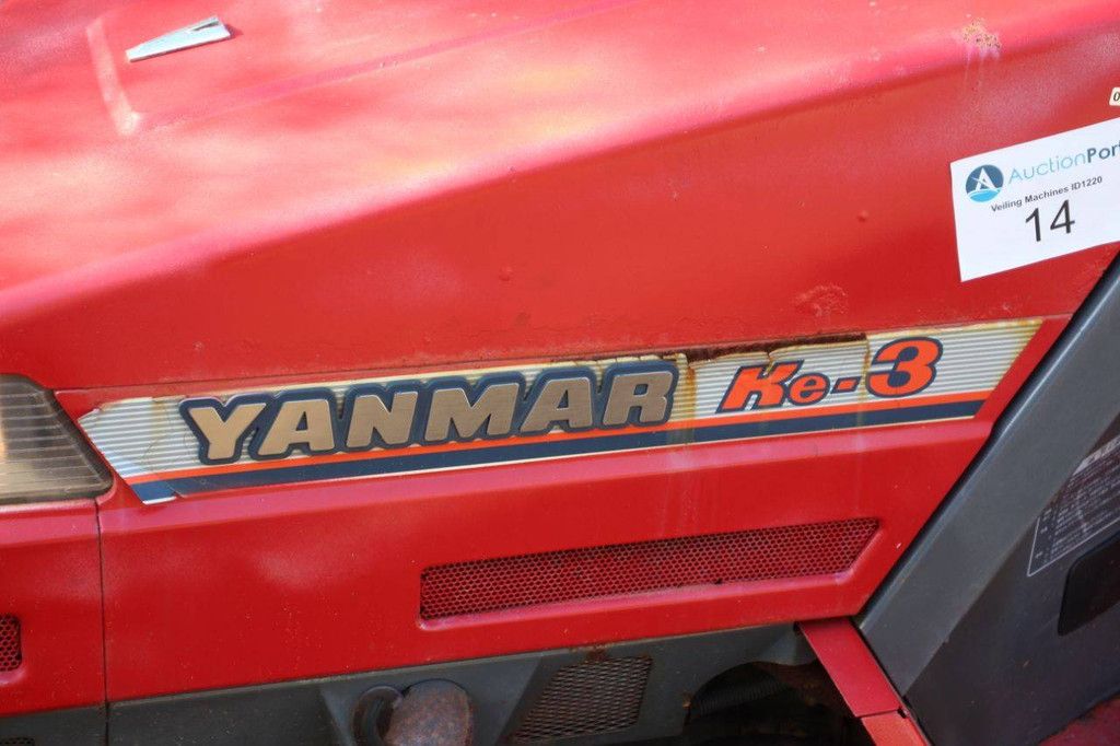 Minitraktor Yanmar KE-3 Diesel 13 PS