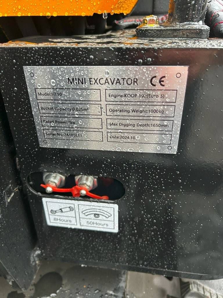 Mingraver Beartrac HT10 Diesel 7kW 2024 New with thumb and swing boom