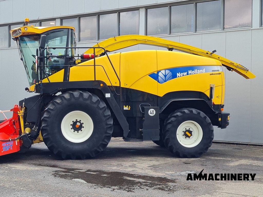 New Holland FR9060 for hemp harvest