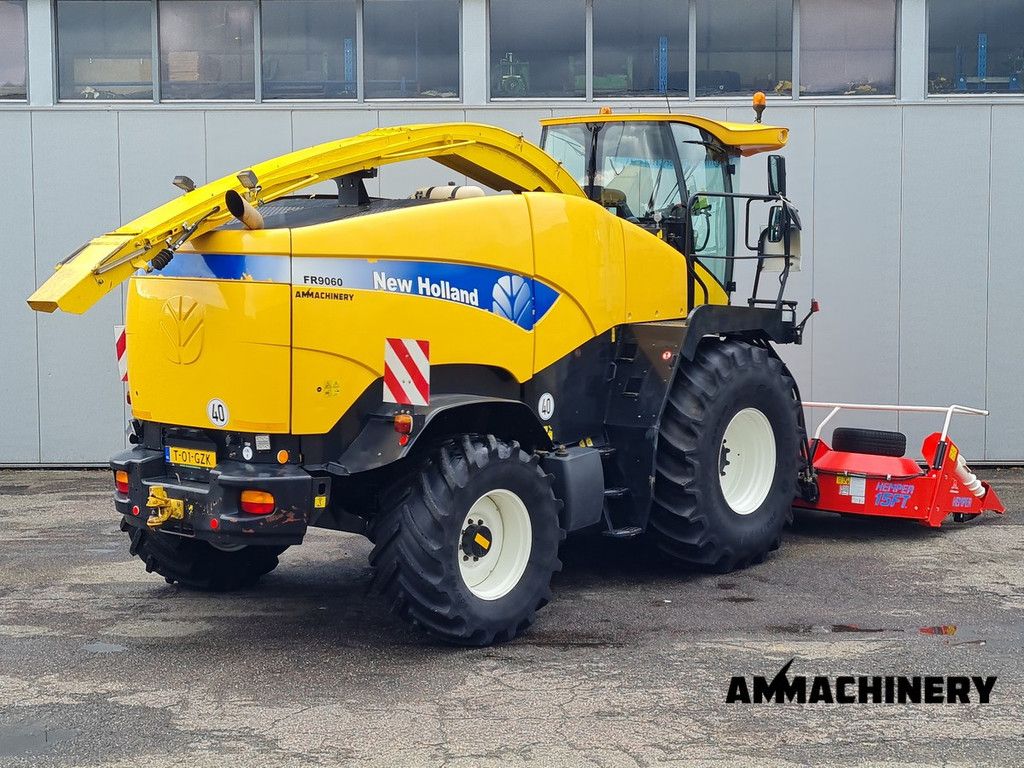 New Holland FR9060 for hemp harvest