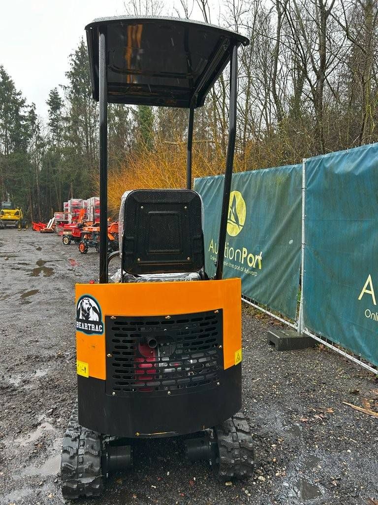 Minigraver Beartrac HT10 Diesel 9.5pk 2024 Nieuw met duim
