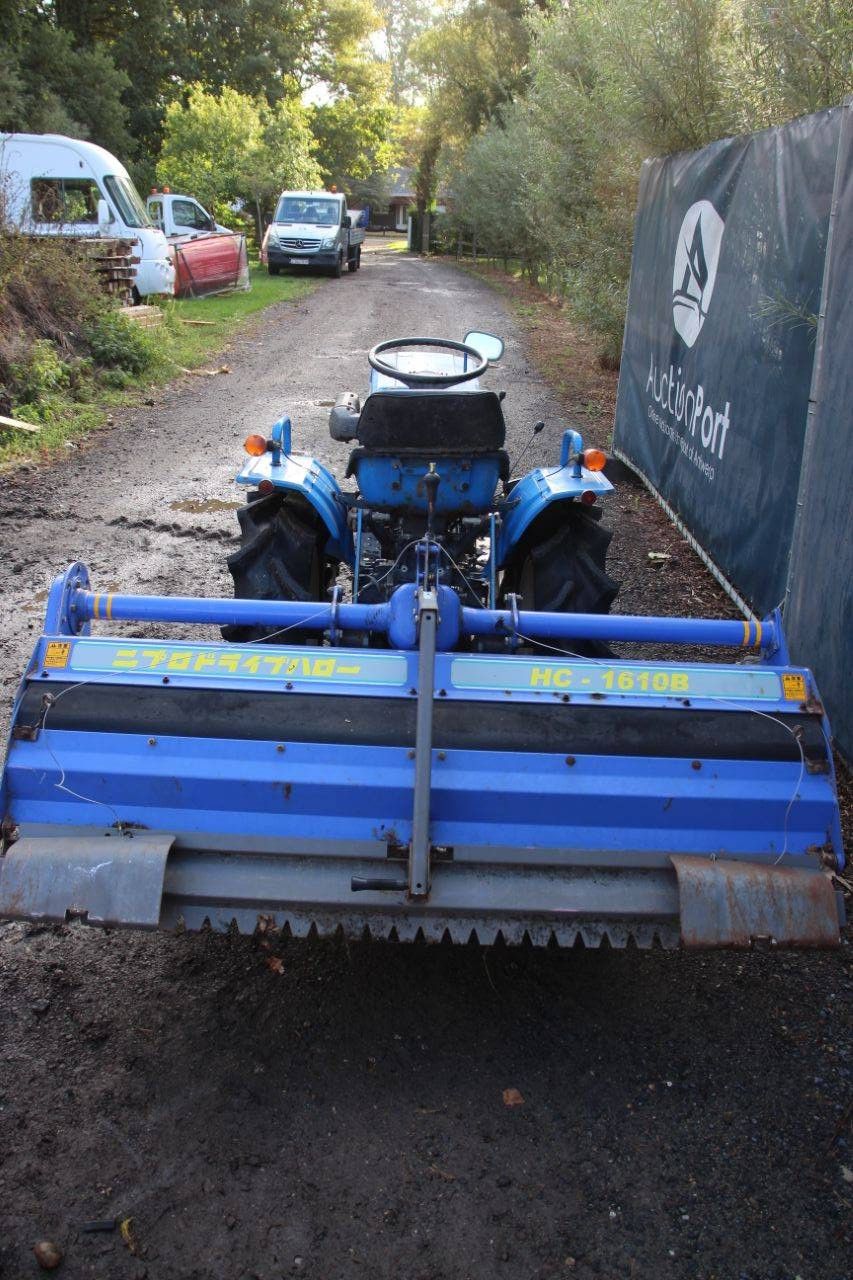 Minitraktor Iseki 155 Diesel 14,6 PS mit Grubber