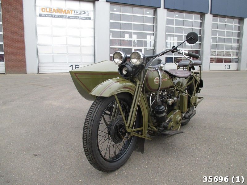 Harley-Davidson D 750 zijspan combinatie