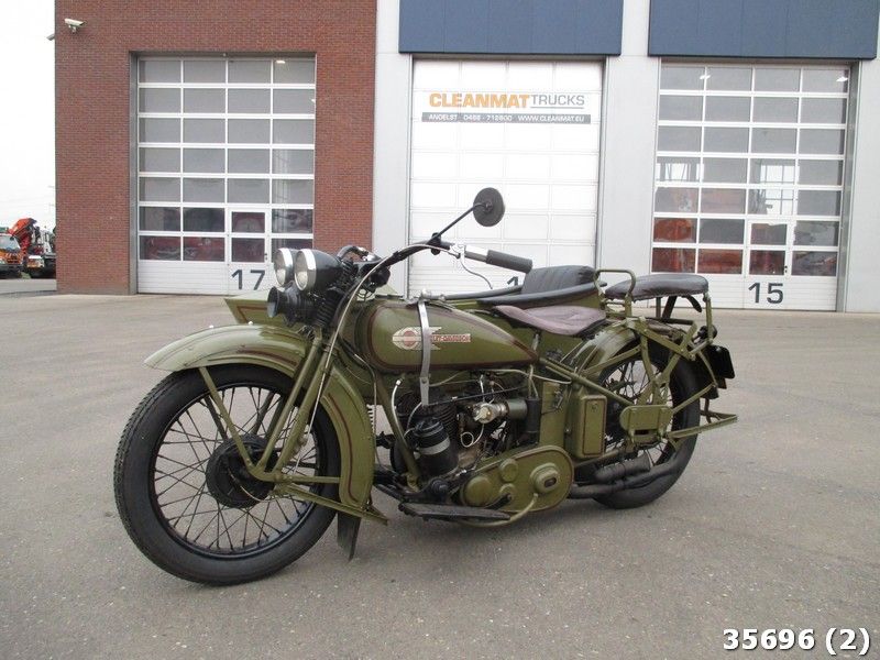 Harley-Davidson D 750 zijspan combinatie