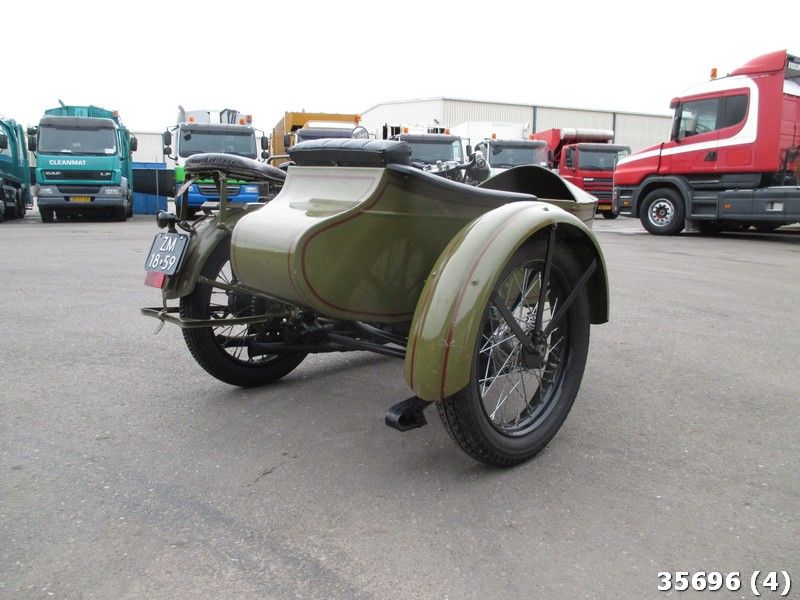 Harley-Davidson D 750 zijspan combinatie