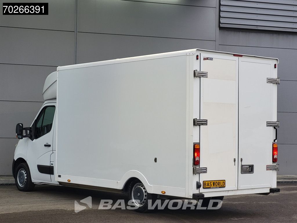 Renault Master 130PK Bakwagen Verkoopwagen Airco Cruise Euro6 Plancher Meubelbak Foodtruck Paardenwagen 20m3 Klima Tempomat