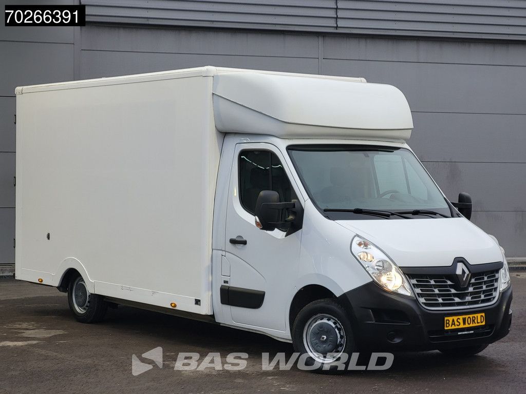Renault Master 130PK Bakwagen Verkoopwagen Airco Cruise Euro6 Plancher Meubelbak Foodtruck Paardenwagen 20m3 Klima Tempomat