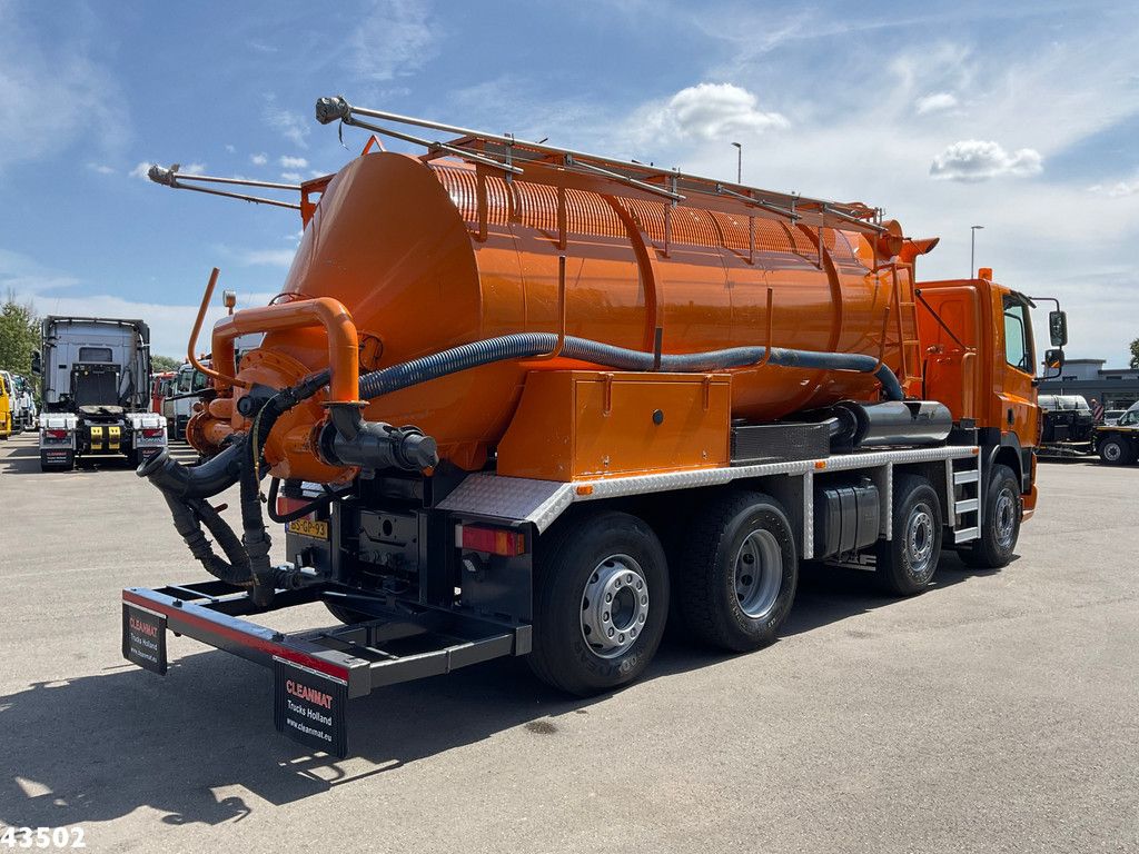 DAF FAX 85 CF 340 Droge stoffen blaas installatie Just 21.613 km!