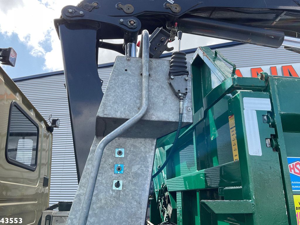 Scania P 410 8x4 Euro 6 HMF 18 Tonmeter laadkraan