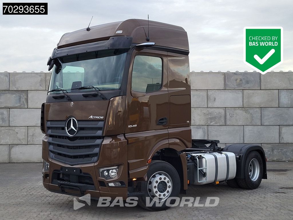 Mercedes Actros 1848 4X2 BigSpace Retarder 2x Tanks ACC Standklima MirrorCam Euro 6