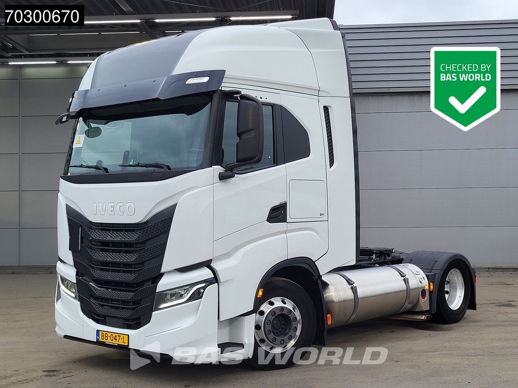 Iveco S-Way 460 4X2 LNG! NL-Truck Retarder 2xTanks Alcoa's Navi Euro 6
