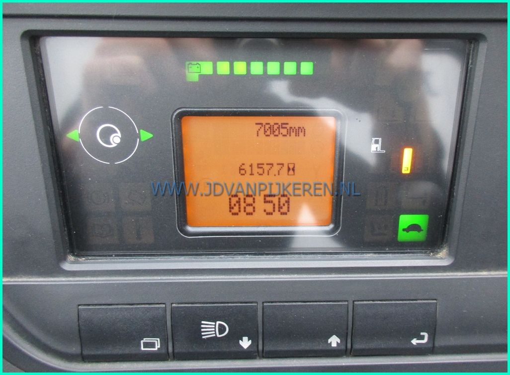 Linde R14-01 triplex7m+freelift+sideshift+battery79% 2019