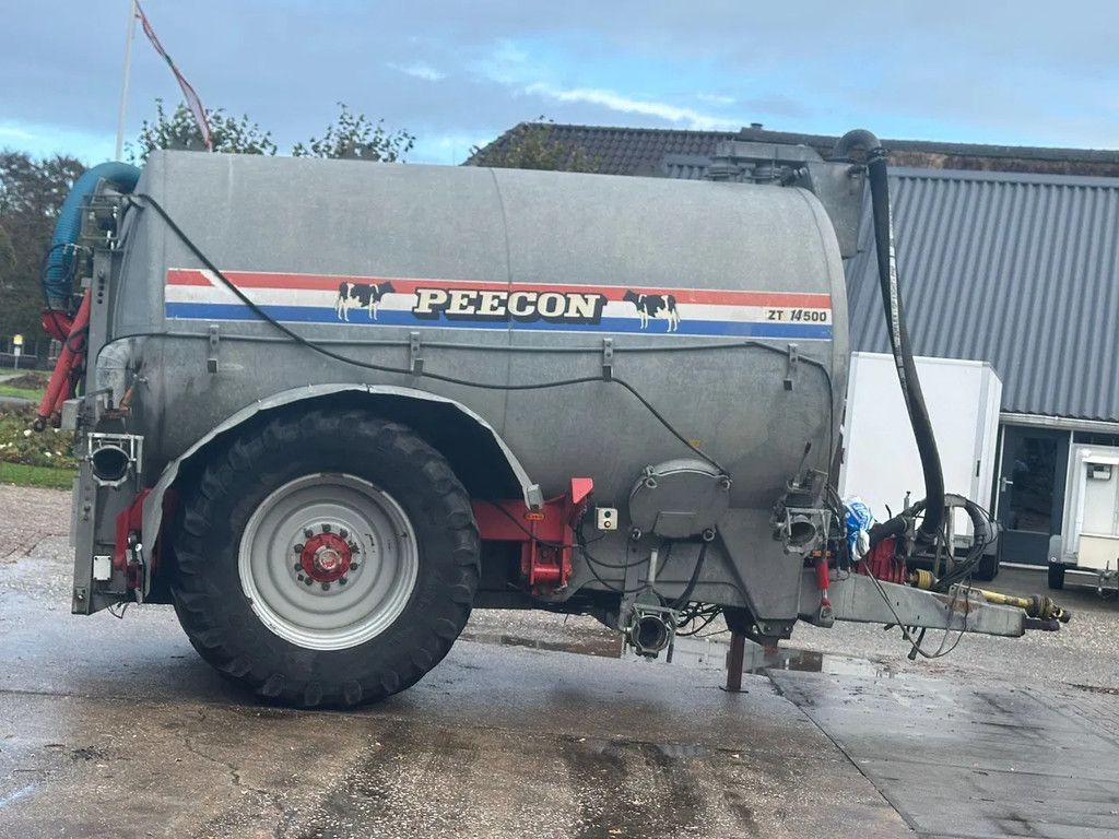 Peecon PWT 14500 14 m3 4 wielen Vacuumtank