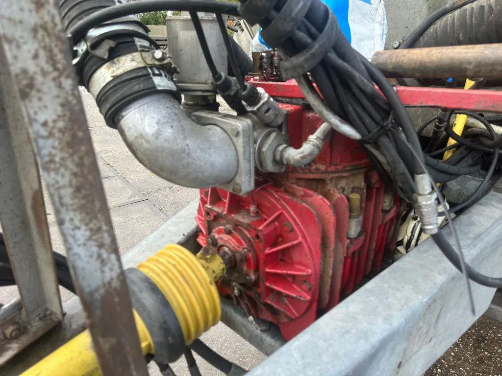 Peecon PWT 14500 14 m3 4 wielen Vacuumtank