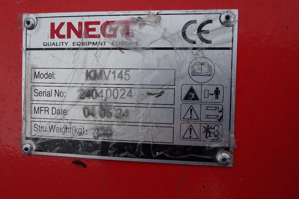 Knegt Verstekklepelmaaier 145 DEMO