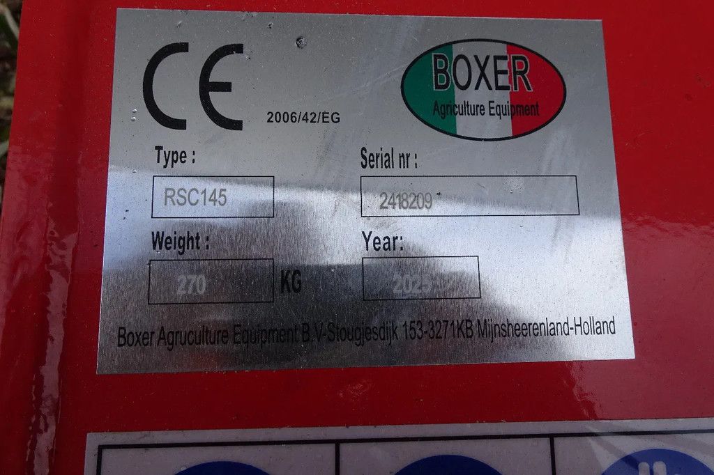 Boxer Verstekklepelmaaier 145