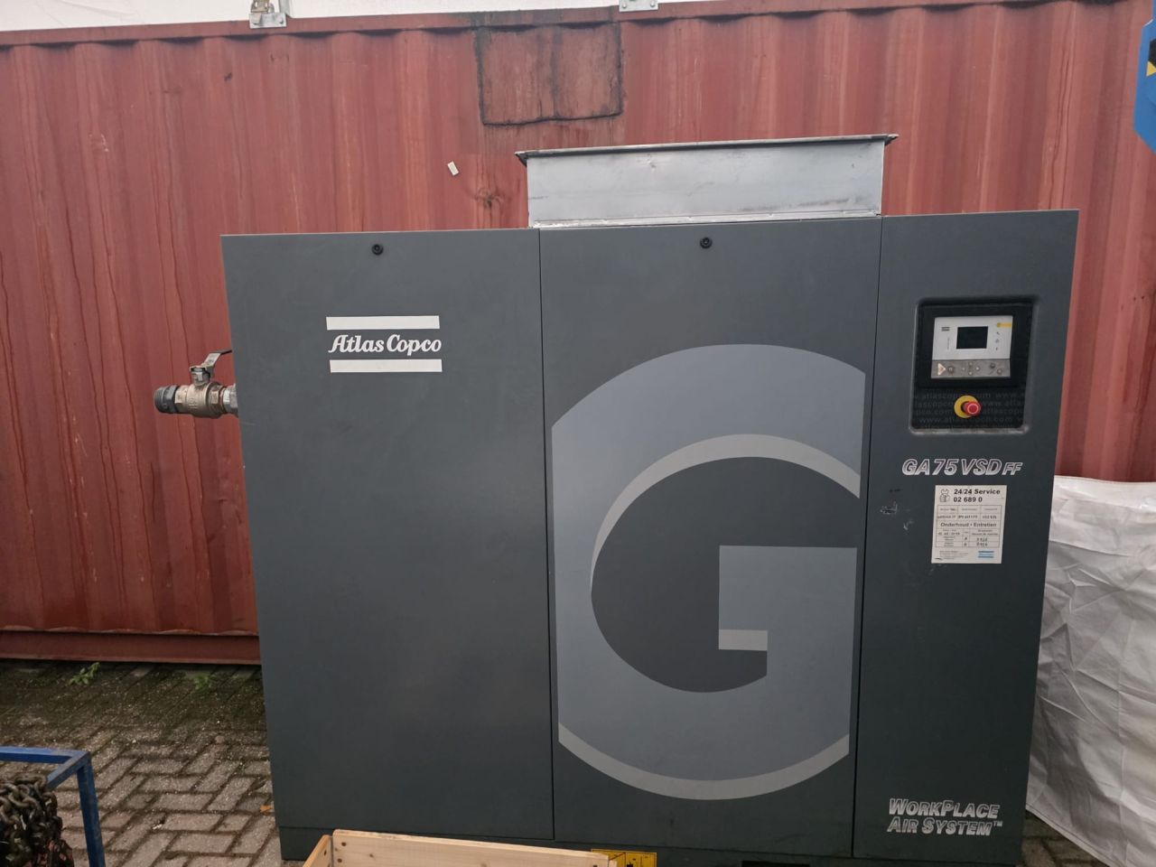 Compressor Atlas Copco GA75VSDff